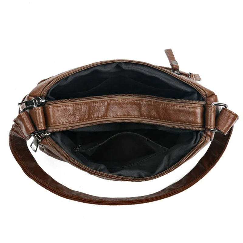 sac en cuir rétro femme