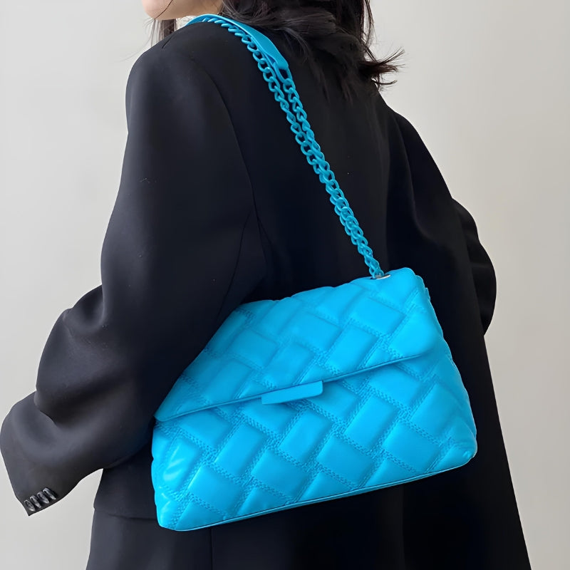 Sac à Main Matelassé avec Chaîne
