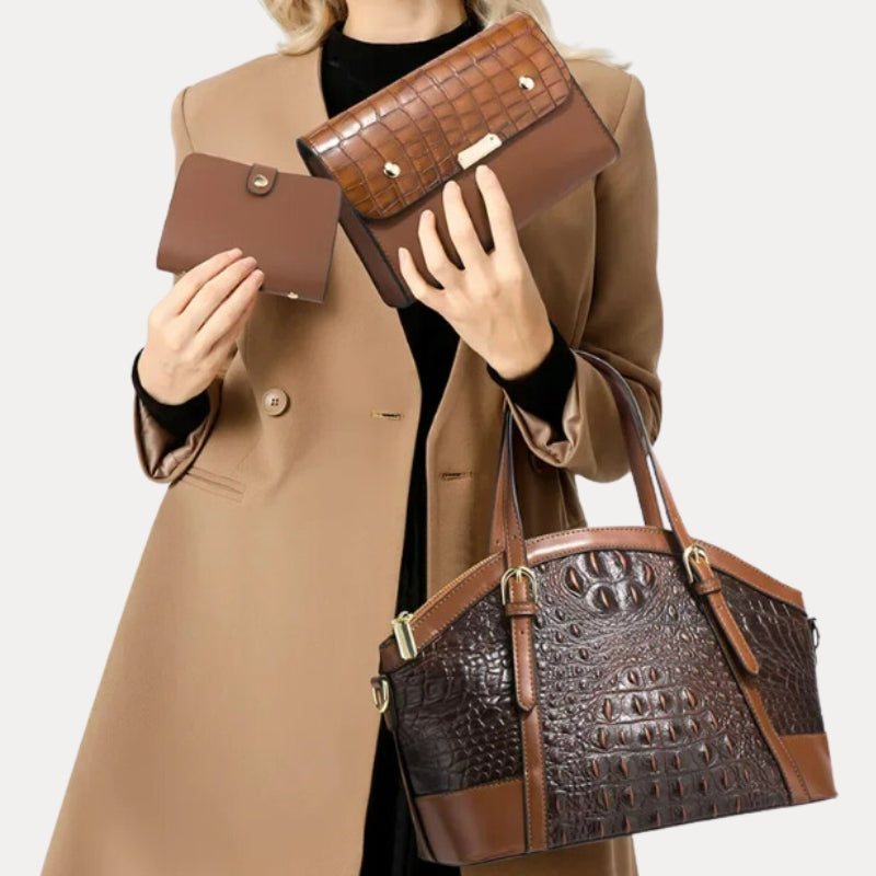 ensemble sac et pochette femme