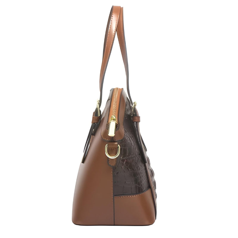 sac cuir croco femme