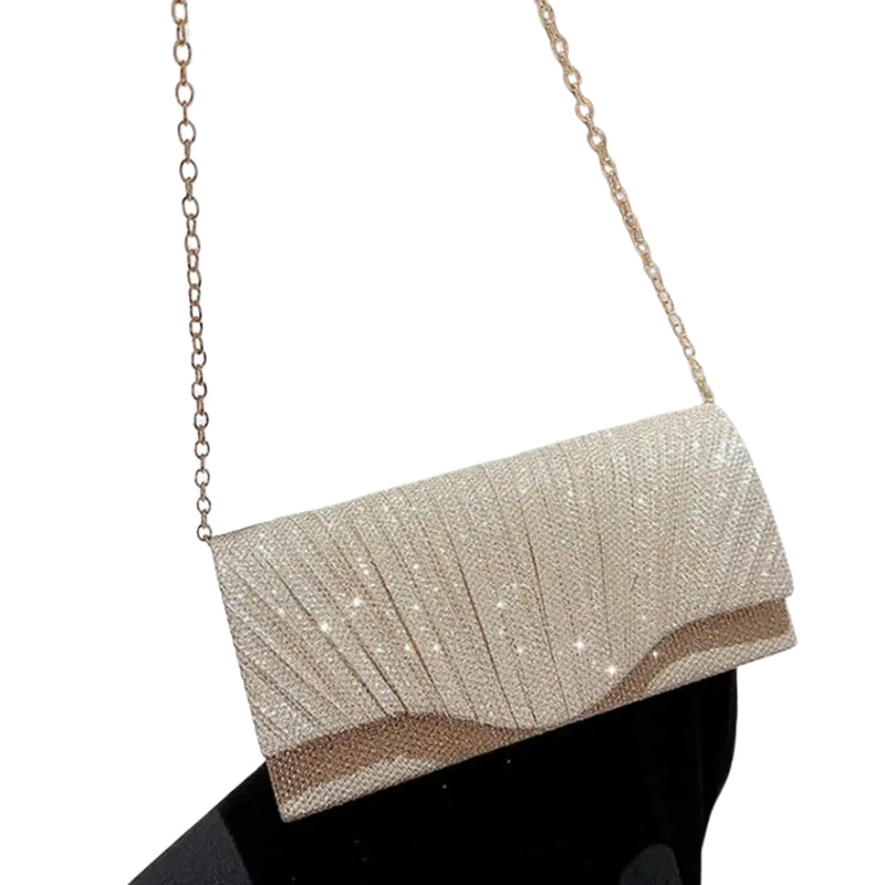 pochette soirée paillettes