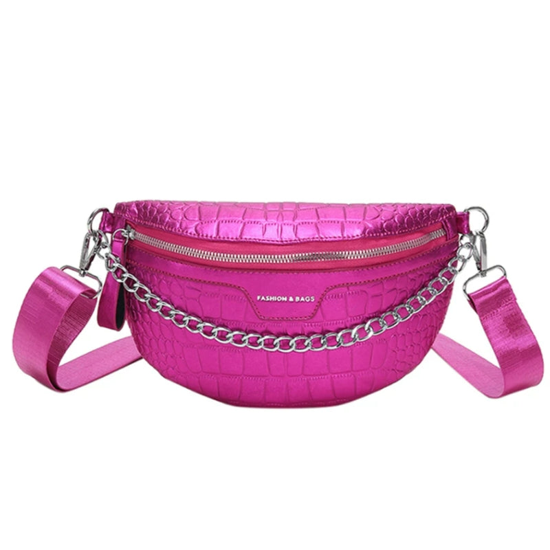 sac banane cuir