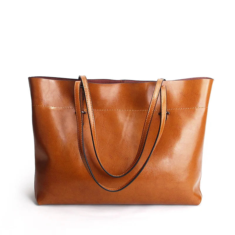 Sac à Main Cuir Camel
