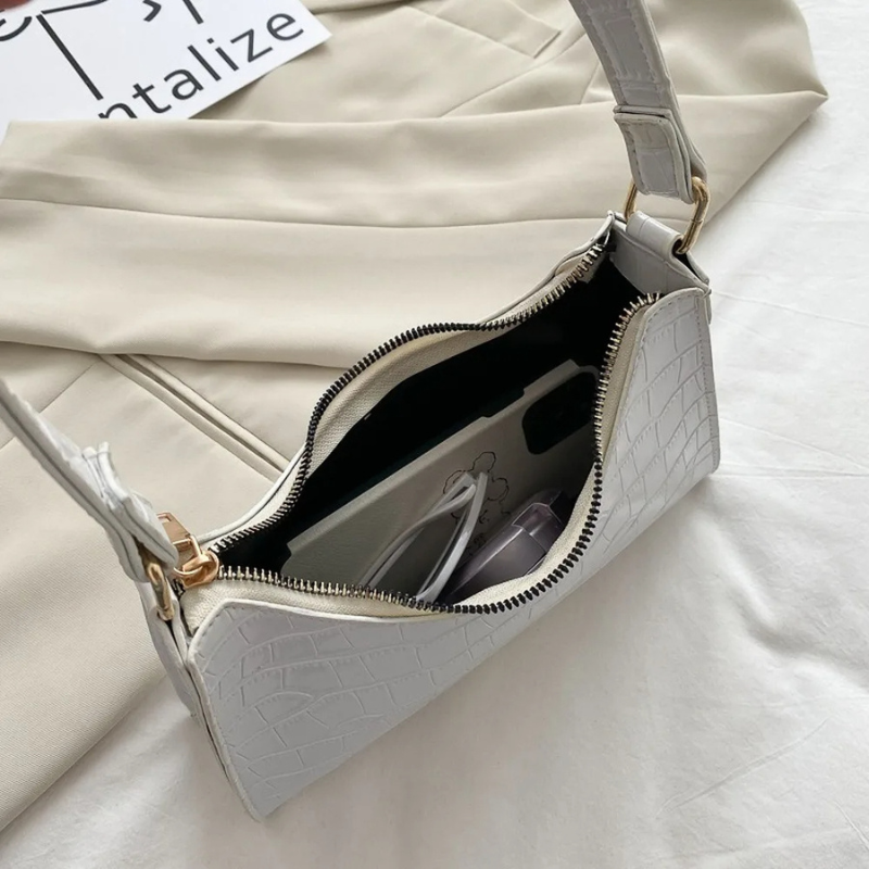 Sac Baguette Matelassé et Luxueux