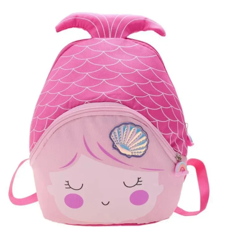 Sac Pour Petite Fille au Design de Sirène sur fond blanc