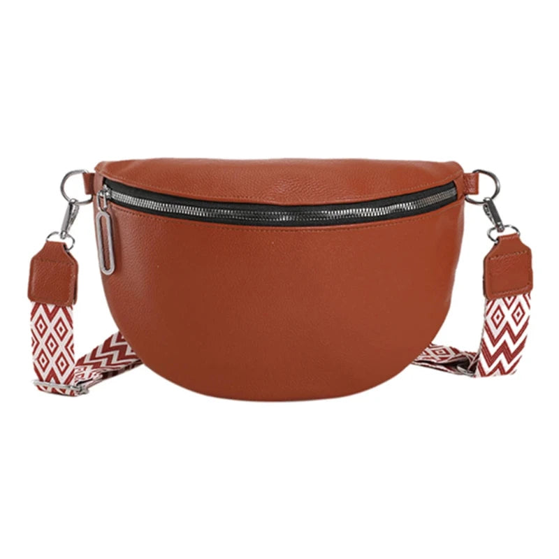 Sac Banane Femme de Grande Capacité sur fond blanc