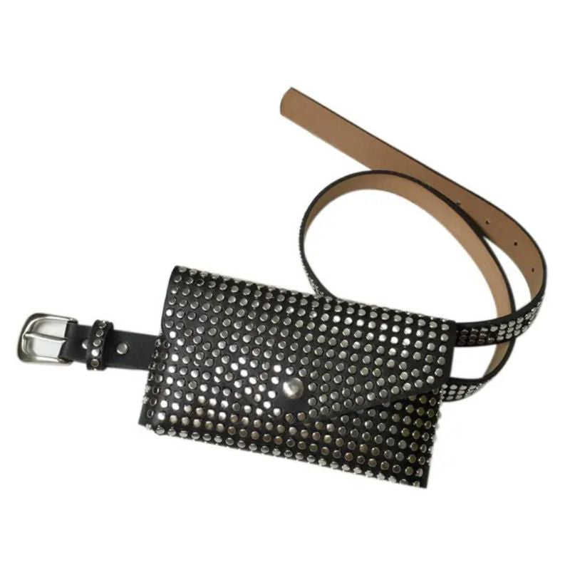 Sac Ceinture Femme Noir