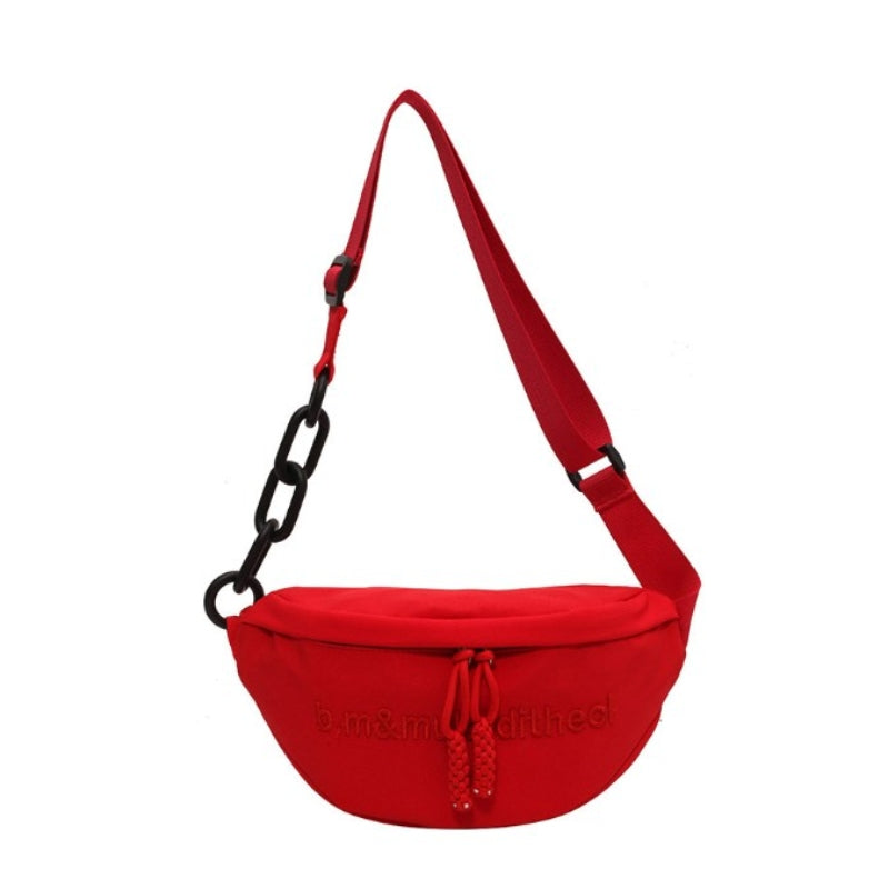 Grand Sac Banane Femme - Rouge