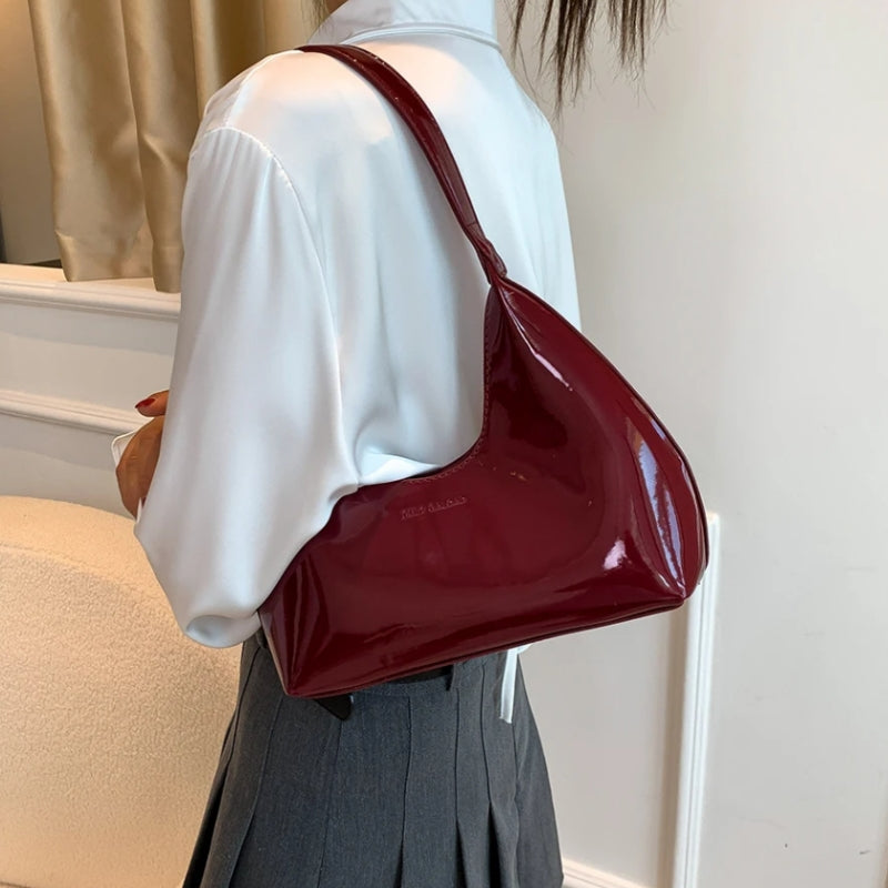 Sac à Main Rétro Forme Baguette