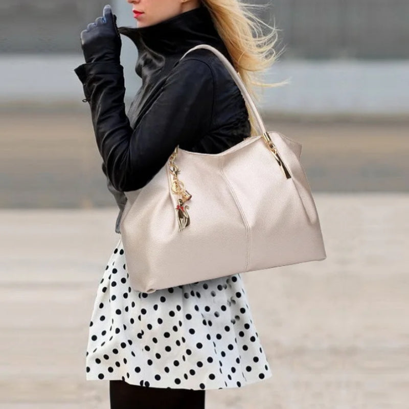 Sac Porté Epaule Doré