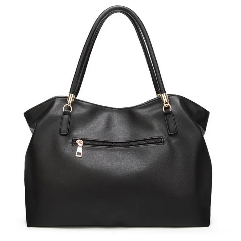 sac cuir noir femme