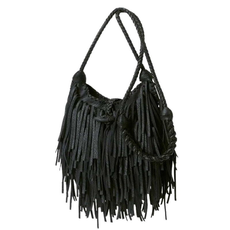 sac cuir tressé