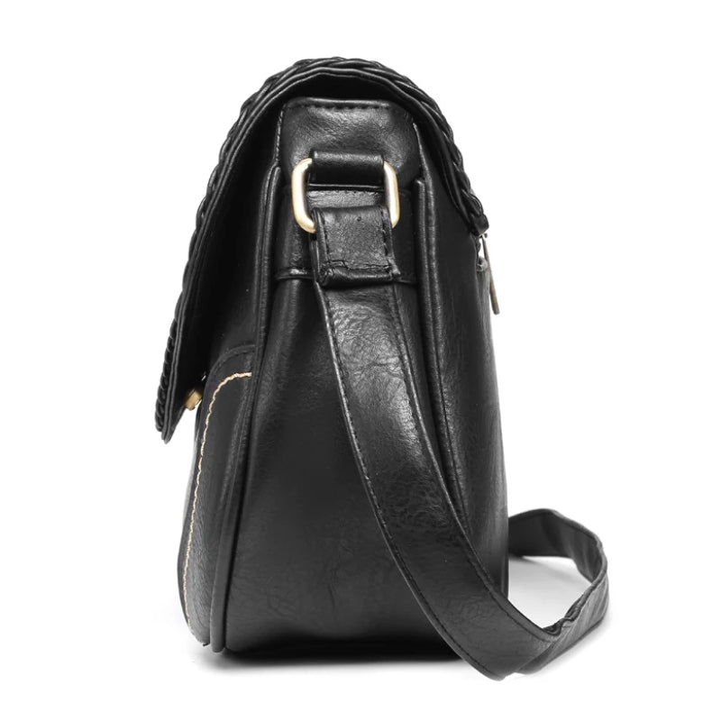 besace cuir noir