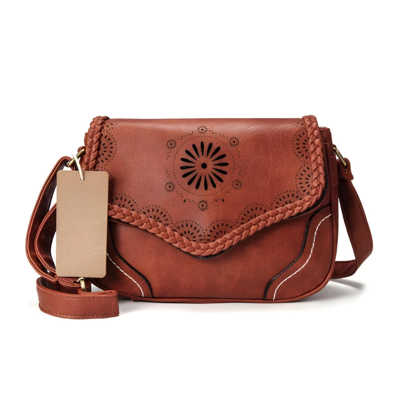 besace cuir marron 
