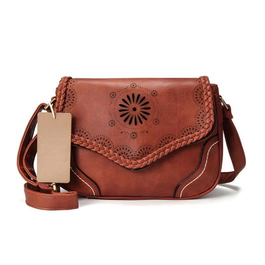 besace cuir marron 