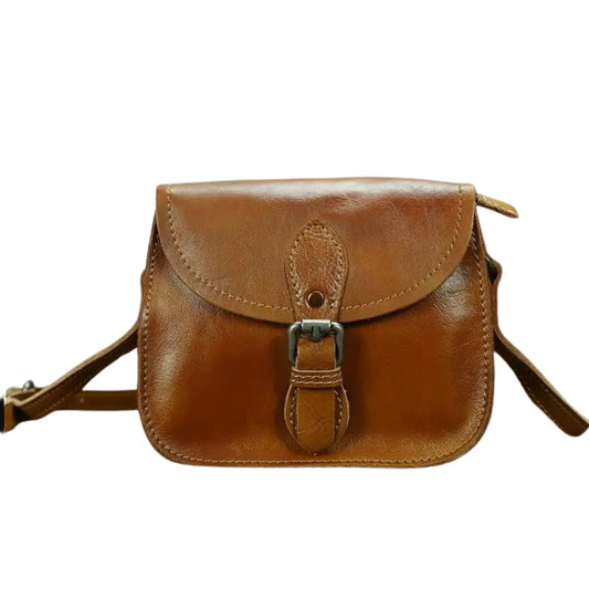 Sac Besace Cuir Femme Vintage