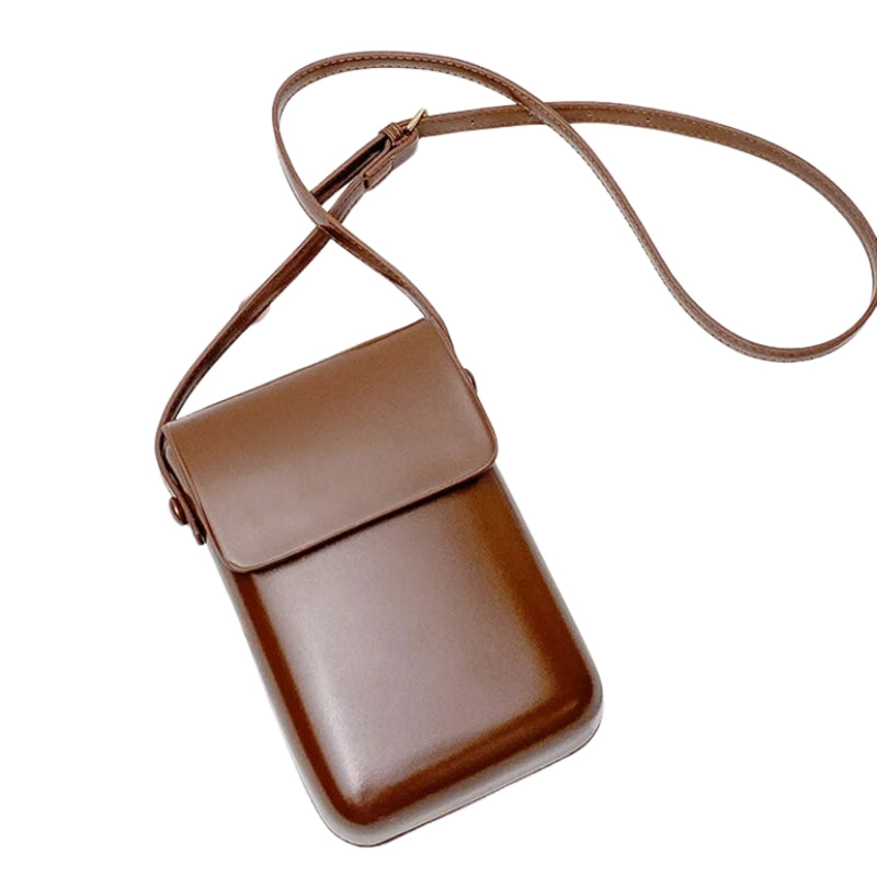 Pochette en cuir Femme