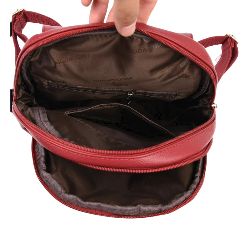 sac à dos femme multipoches 