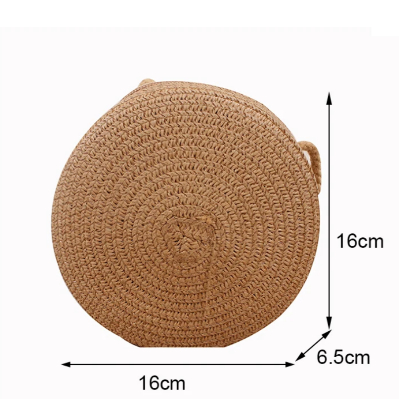 Sac Rond en Paille