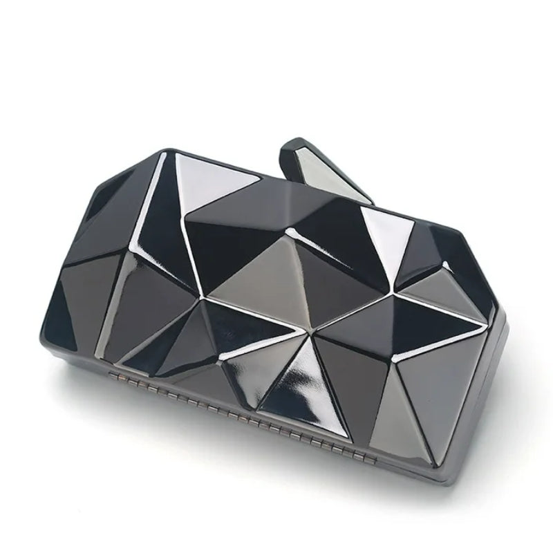 pochette métallisé femme