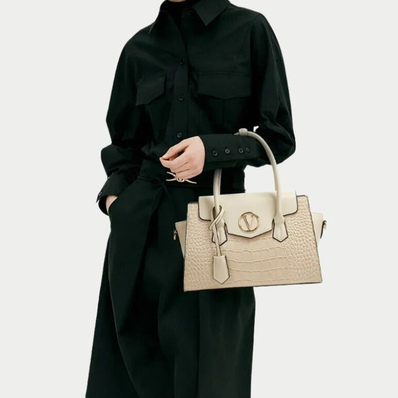sac croco alligator femme