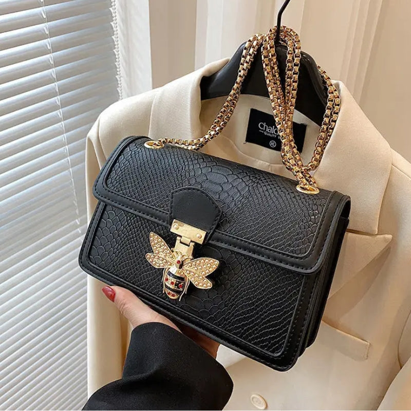 sac cuir croco 