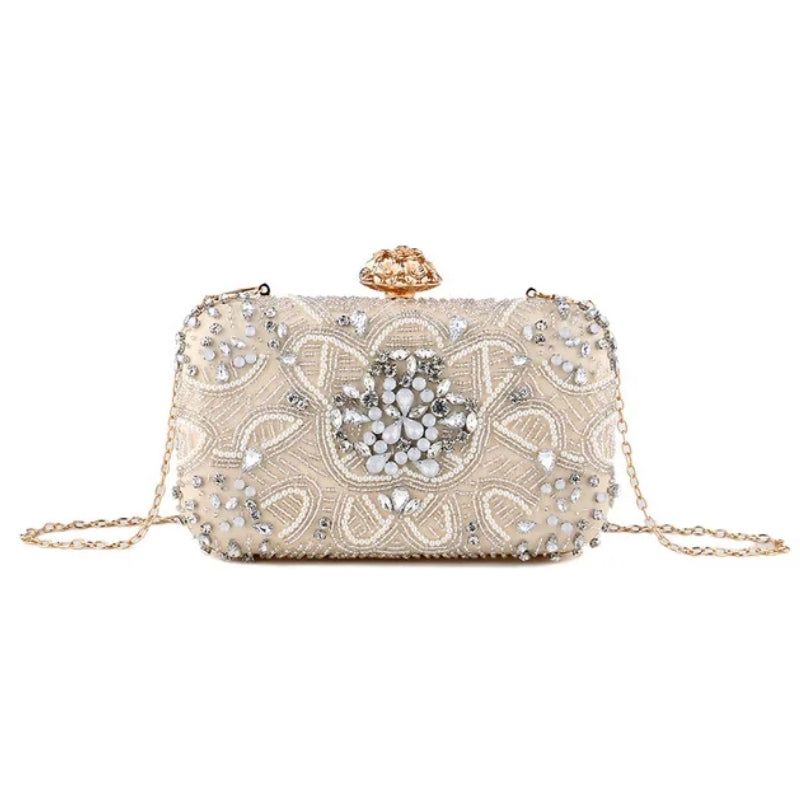 sac soirée doré