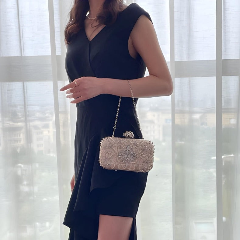 Pochette avec Strass soirée