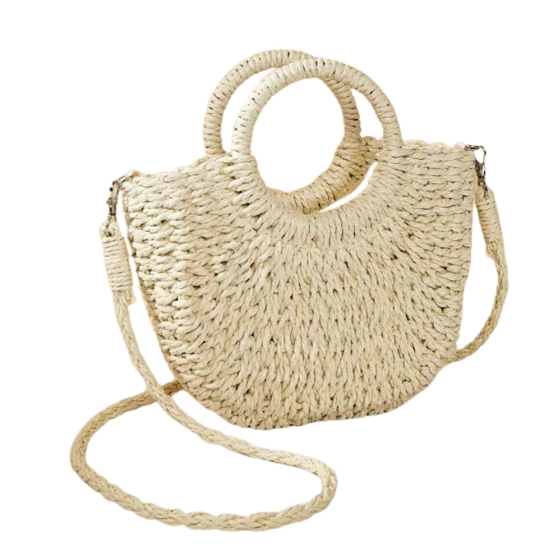 panier en rotin femme