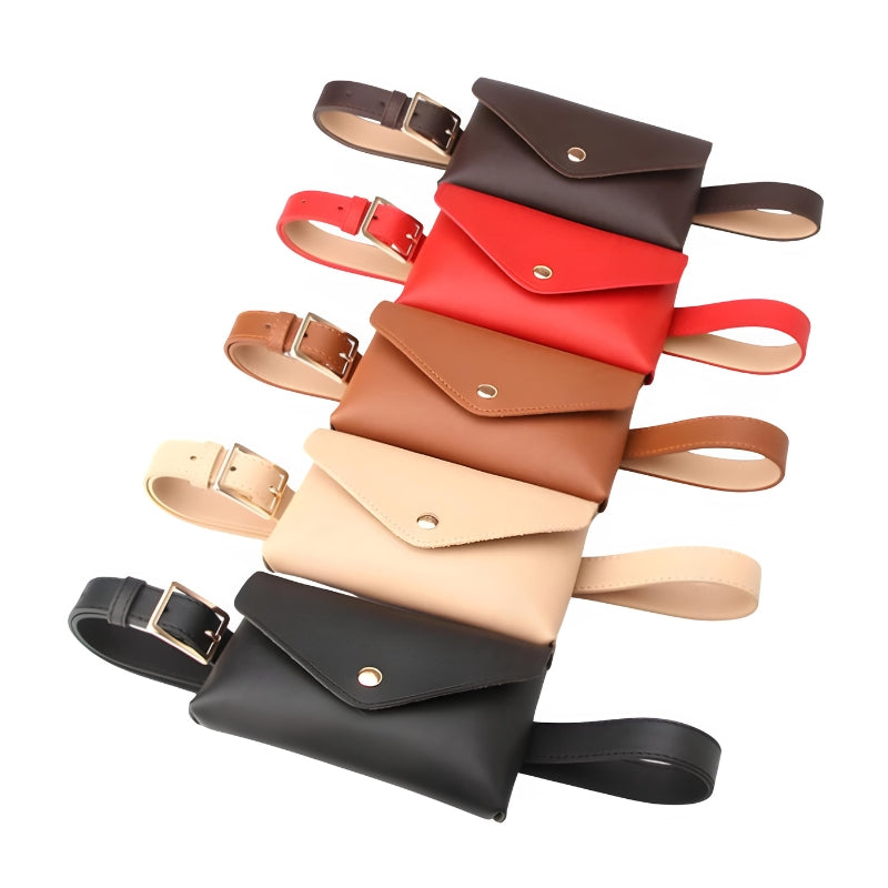 sac ceinture cuir 