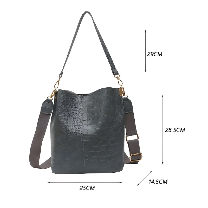 sac seau cuir 