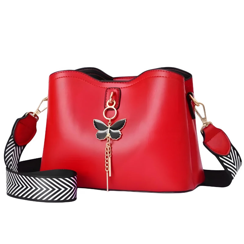 sac femme bandoulière avec pendentif