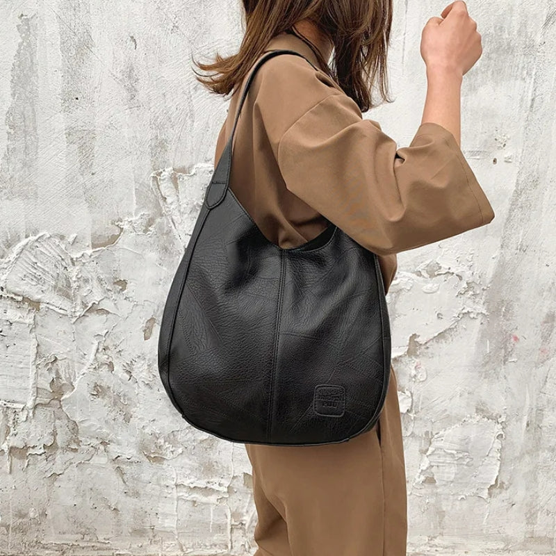 Sac à Main Fourre Tout Cuir