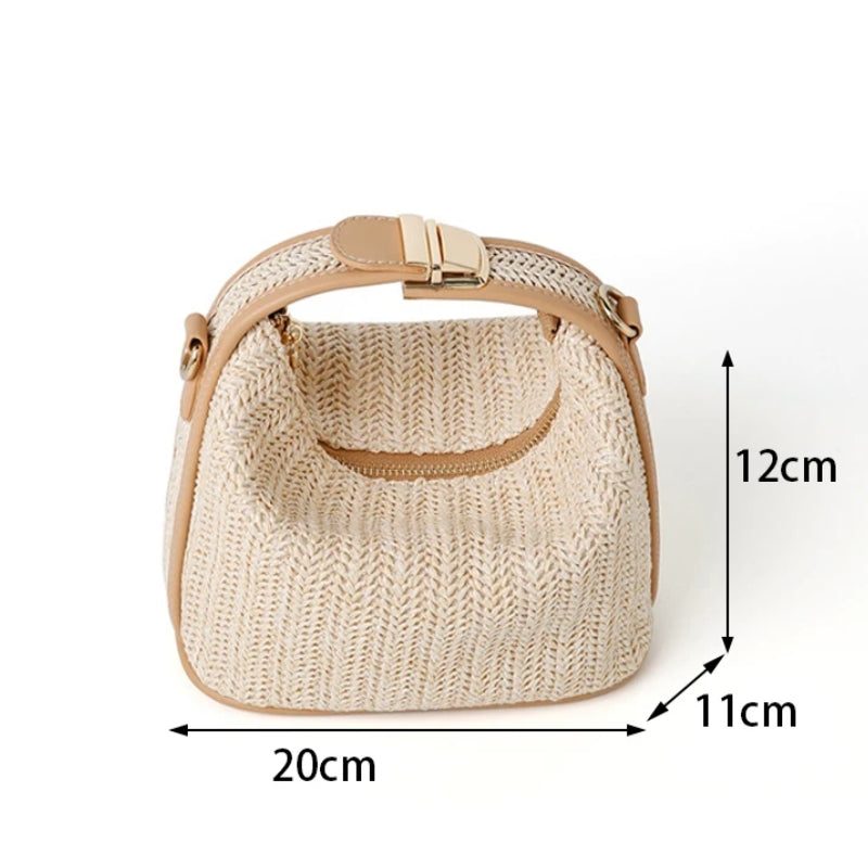 sac en paille été 
