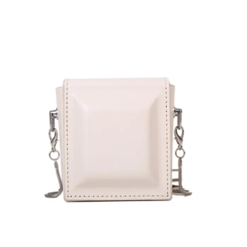 Petit Sac à Main Rectangle - Blanc
