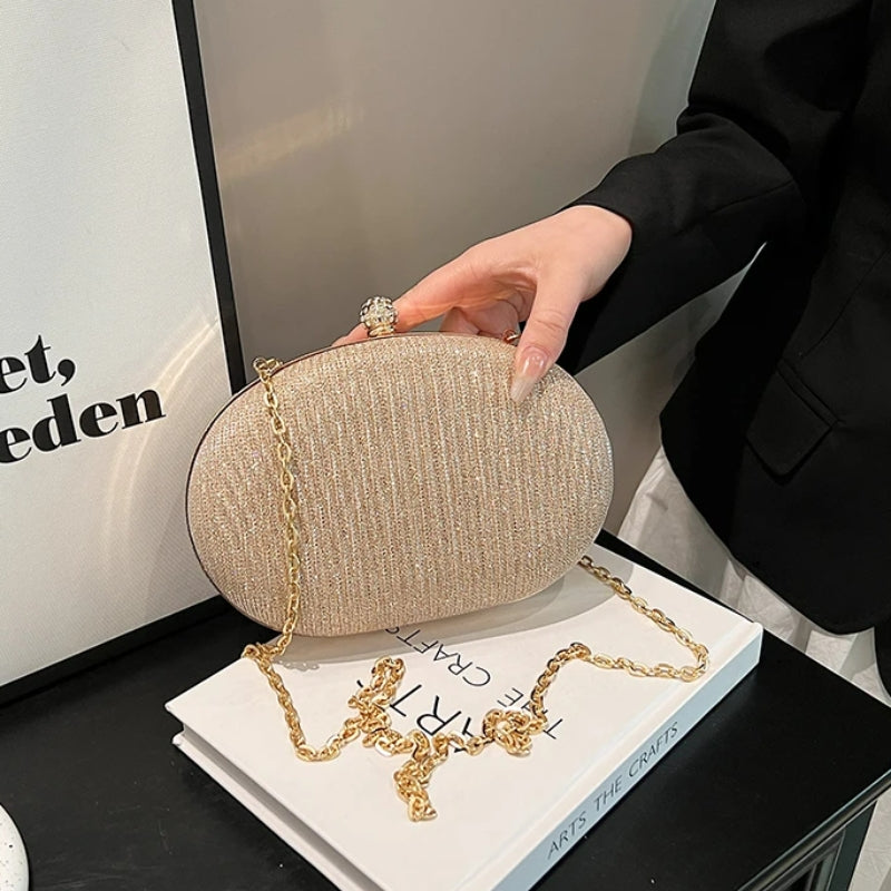petit sac chic doré