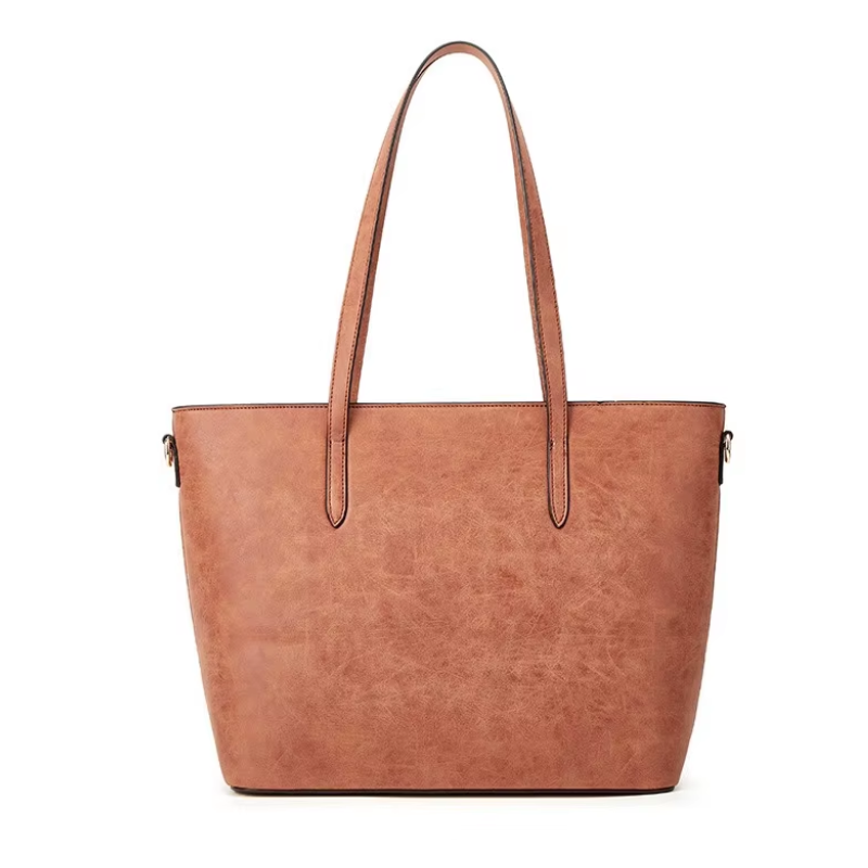 Lot Sac à Main Femme vue de face - Camel