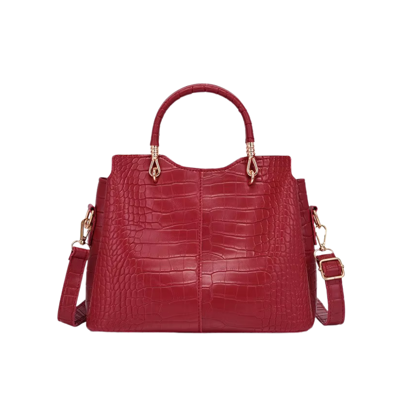 Sac à Main et Portefeuille Assortis sac à main avec bandoulière - Rouge