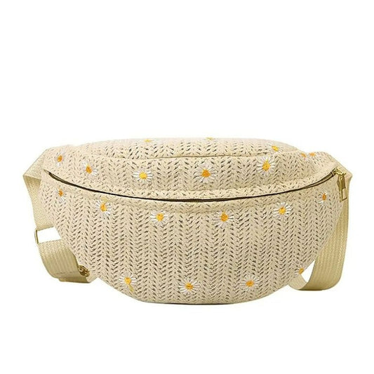 Sac Banane Femme en Paille