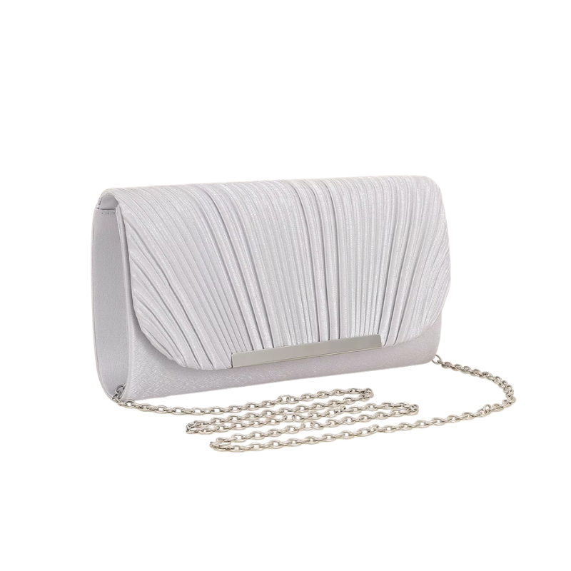 Pochette Doré Mariage - Argenté