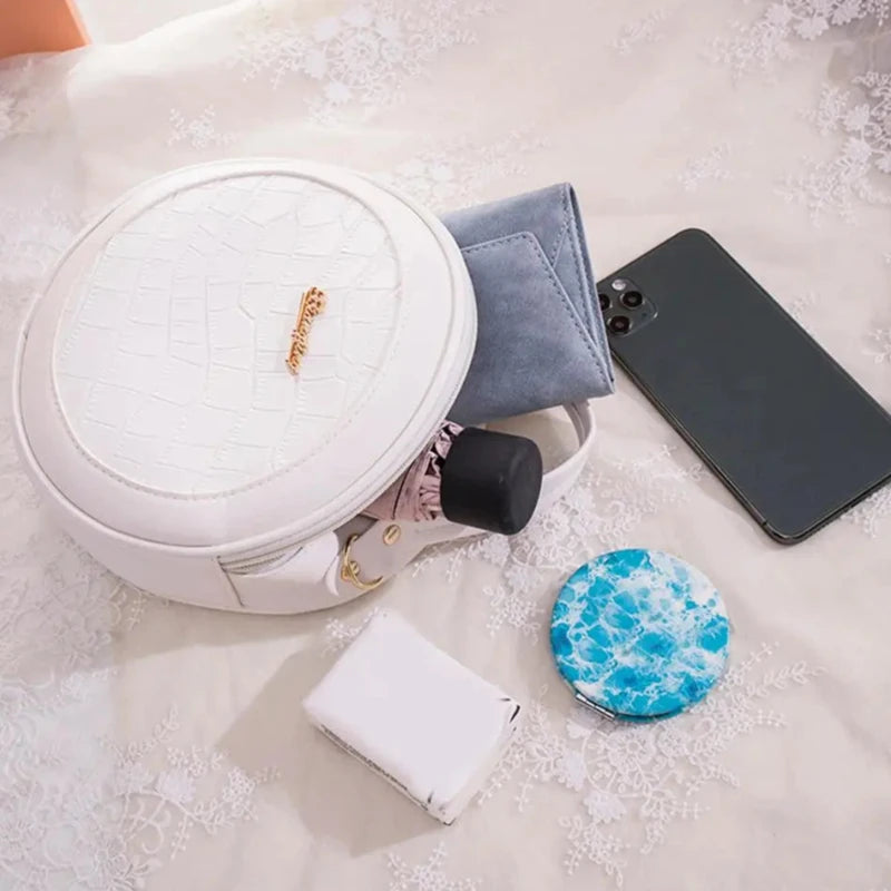 Sac à Main Rond Chic et Élégant
