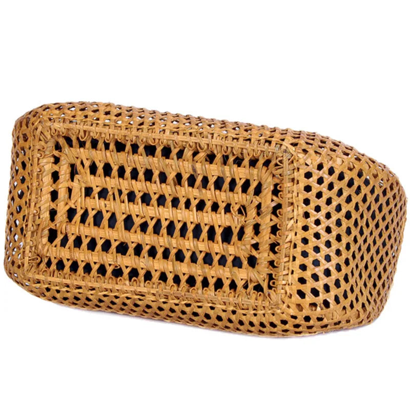 Sac Effet Osier Élégant Petit Format