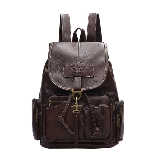 Sac à Dos Femme Vintage - Marron Foncé