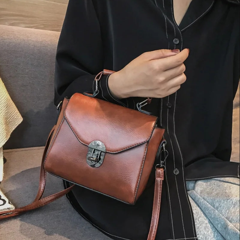 Sac Style Cartable Femme Sac Cartable Femme Vintage Marron