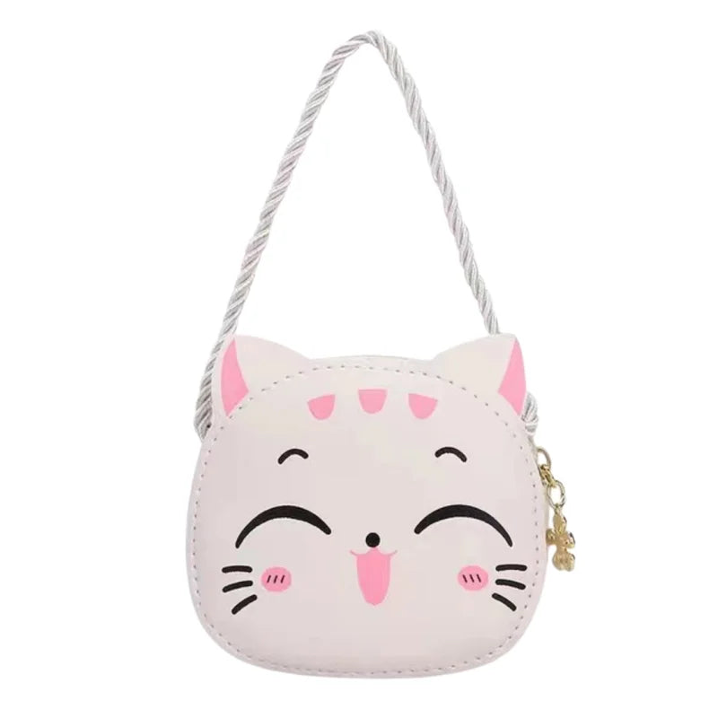 sac à main fillette chat 