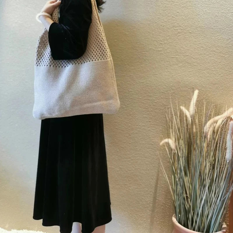 Grand Sac à Main Bohème Chic en Tissu