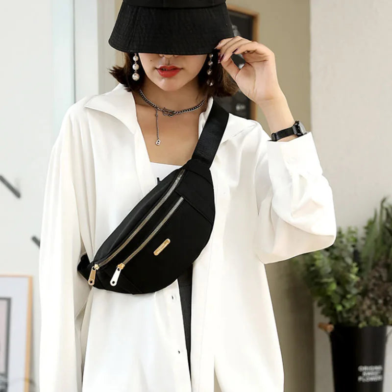 Sacoche Banane Femme noir