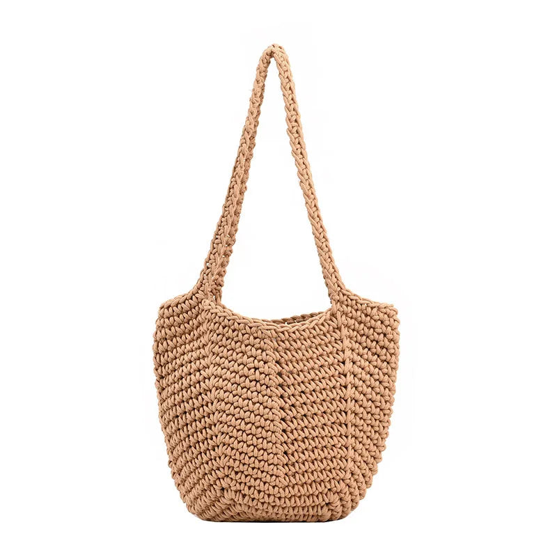 Sac à Main Panier Souple et Pratique sur fond blanc