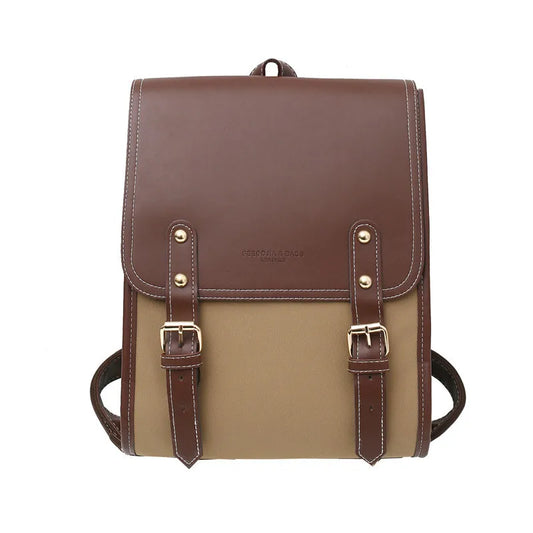 Sac Cartable Femme de Style Rétro sur fond blanc