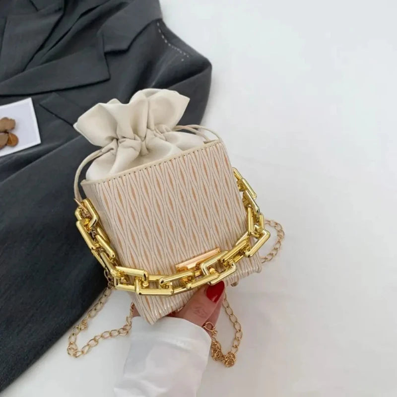 Sac Femme Bourse Chic à Nœud de Papillon